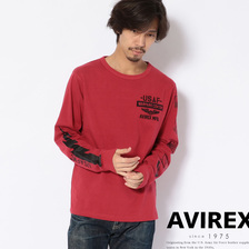AVIREX LIGHTNING CREW NECK T-SHIRT 6193484画像