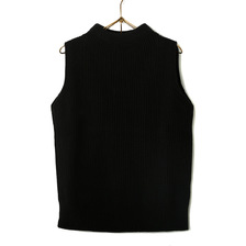 ANDERSEN-ANDERSEN THE NAVY - VEST 5GG -BLACK- AA-1921005画像