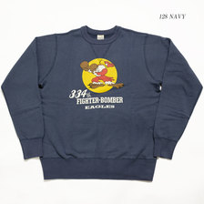 Buzz Rickson's SET-IN CREW SWEAT "334th FTR-BOMB SQ." BR68393画像