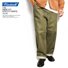 RADIALL T.N. WIDE FIT UTILITY PANTS -OLIVE- TN-19AW-PT0画像