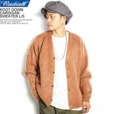 RADIALL ROOT DOWN - CARDIGAN SWEATER L/S RAD-19AW-KNIT004画像