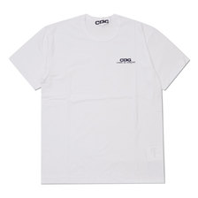CDG COMME des GARCONS ONE POINT LOGO TEE WHITE画像