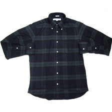 INDIVIDUALIZED SHIRTS L/S STANDARD FIT B.D. CHECK FLANNEL green画像