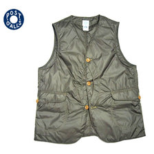 POST OVERALLS 1512 ROYAL TRAVELER NYLON TAFFETAVEST w/Thinsulate olive画像