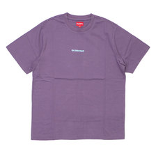 Supreme 19FW Internationale S/S Top DUSTY PURPLE画像