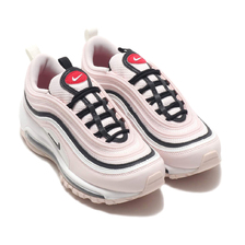 NIKE W AIR MAX 97 LIGHT SOFT PINK/BLACK-SUMMIT WHITE 921733-603画像