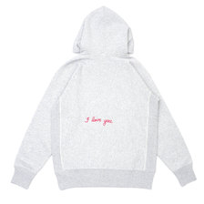 RHC Ron Herman &times; Champion I Love You Reverse weave Hoodie GRAY画像