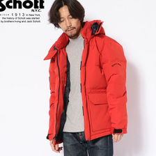 Schott RETRO SHELL DOWN PARKA 3192038画像