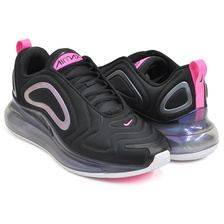 NIKE W AIR MAX 720 SE BLACK / LASER FUCHSIA - WHITE CD2047-001画像