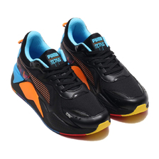 PUMA RS-X &times; TETRIS PUMA BLACK-LUMINOUS BLUE 372486-01画像