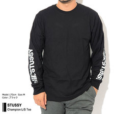 STUSSY Champion L/S Tee 1994419画像