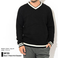 PROJECT SR'ES Basic V-Neck Knit Sweater KNT01403画像