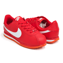 NIKE CORTEZ BASIC SL (GS) UNIVERSITY RED / WHITE 904764-601画像