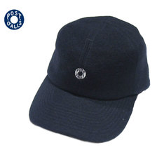 POST OVERALLS 3903 WOOL FLANNEL BASEBALL CAP navy画像