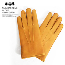 GLAD HAND GLOVE -CAMEL/CHECK-画像