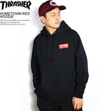 THRASHER HOMETOWN RED HOODIE TH95231画像