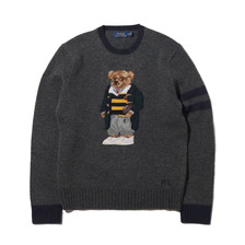 POLO RALPH LAUREN POLO U BEAR-LONG SLEEVE-SWEATER画像