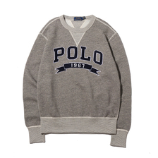 POLO RALPH LAUREN LSCNM1-LONG SLEEVE-KNIT GREY画像