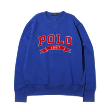 POLO RALPH LAUREN LSCNM1-LONG SLEEVE-KNIT ROYAL BLUE画像