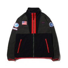 Columbia &times; atmos lab BackBowl TextFullZipFleece Black PM1923-010画像