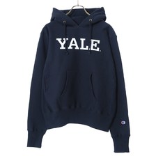 Champion RW PULLOVER HOODED SWEATSHIRT -YALE- C5-Q105画像