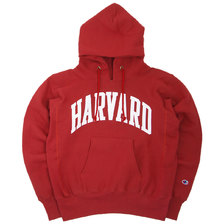 Champion MADE IN USA REVERSE WEAVE PULLOVER HOODED SWEAT SHIRT Harvard University C5-Q104-970画像
