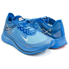 NIKE ZOOM FLY / GYAKUSOU BLUE NEBULA / SAIL - BLACK AR4349-400画像