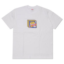 Supreme 19FW Cheese Tee WHITE画像