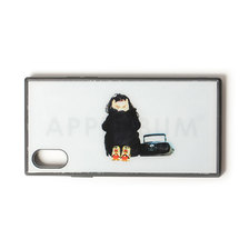 APPLEBUM Pump iPhone X/XS Case WHITE BLACK画像