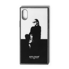 APPLEBUM Adu iPhone X/XS Case WHITE BLACK画像