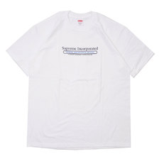 Supreme 19FW Inc. Tee WHITE画像