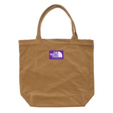 THE NORTH FACE PURPLE LABEL Corduroy Tote Bag BEIGE NN7955N画像