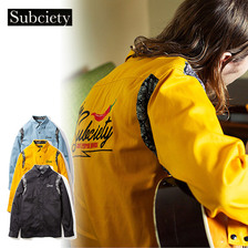 Subciety WORK SHIRT-DINNER- 102-20502画像