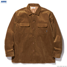 RADIALL MOTOWN - OPEN COLLARED SHIRT L/S (CAMEL)画像