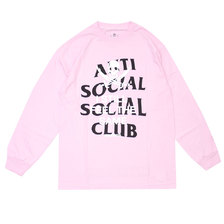 NEIGHBORHOOD × Anti Social Social Club 19AW ASSC/C-TEE.LS PINK 192GEASN-LTM01S画像