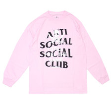NEIGHBORHOOD &times; Anti Social Social Club 19AW ASSC/C-TEE.LS PINK 192GEASN-LTM01S画像