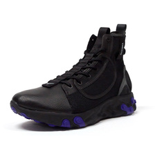 NIKE REACT IANGA "THE10TH" BLACK/LIGHT AQUA/ANTHRACITE/COURT PURPLE AV5555-002画像