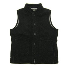 BLACK SIGN Heavy Weight BS Sweat Best BSFV-19205B画像