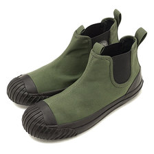 CONVERSE BIG C FG SIDEGORE HI OLIVE/BROWN 35500070画像