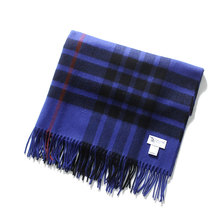 Johnstons of elgin BLUE RED LINE 2019FW JAPAN SPECIAL PATTERN AU4183画像