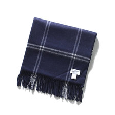 Johnstons of elgin BLUE NAVY 2019FW JAPAN SPECIAL PATTERN AU4185画像