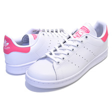 adidas STAN SMITH J FTWWT/FTWWT/REAPNK EE7573画像