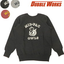 DUBBLE WORKS Lot 89002 FREEDOM SLEEVE SWEAT SHIRTS MID-PAC画像