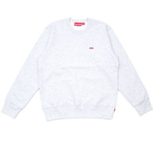 Supreme 19FW Small Box Crewneck ASH GREY画像
