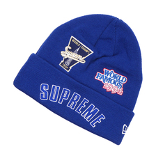 Supreme 19FW New Era Championship Beanie ROYAL画像