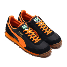 PUMA FAST RIDER OG PUMA BLACK-VIBRANT ORANGE 372876-01画像