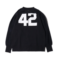 ATMOS LAB FOOTBALL SWEAT BLACK AL19F-TP05画像