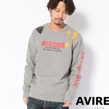 AVIREX X-15 CREW NECK SWEAT 6193623画像