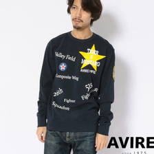 AVIREX CREW SWEAT 26th FIGHTER SQUARDRON 6193620画像