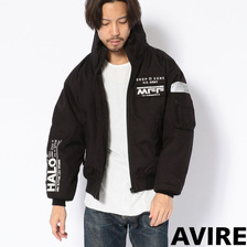 AVIREX VENTILATION STAND COLLAR MA-1 6192171画像